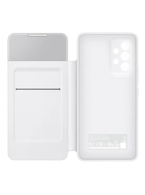 Samsung Galaxy A53 5G S-View gyári tok, fehér, EF-EA536PW