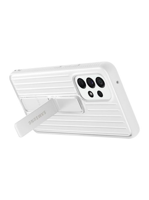 Samsung Galaxy A53 5G Protective Standing Cover gyári tok, fehér, EF-RA536CW