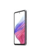 Samsung Galaxy A53 5G Soft Clear gyári szilikon tok, fekete, EF-QA536TB