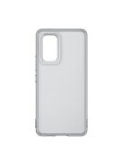 Samsung Galaxy A53 5G Soft Clear gyári szilikon tok, fekete, EF-QA536TB