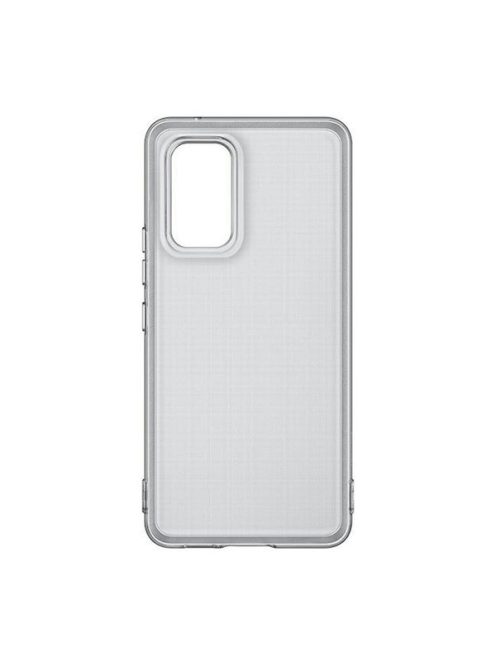 Samsung Galaxy A53 5G Soft Clear gyári szilikon tok, fekete, EF-QA536TB