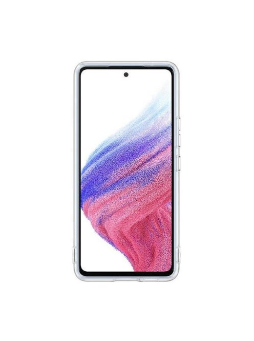 Samsung Galaxy A53 5G Soft Clear gyári szilikon tok, átlátszó, EF-QA536TT