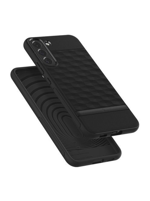 Caseology Parallax Samsung Galaxy S22+ Matte Black tok, fekete