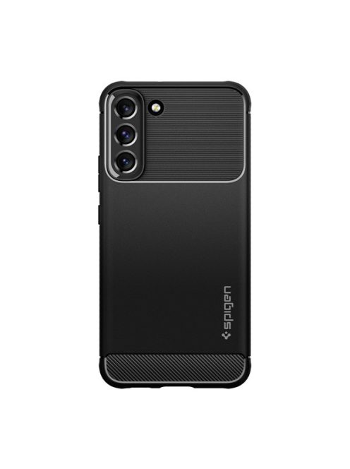 Spigen Rugged Armor Samsung Galaxy S22 tok, Matte Black, fekete