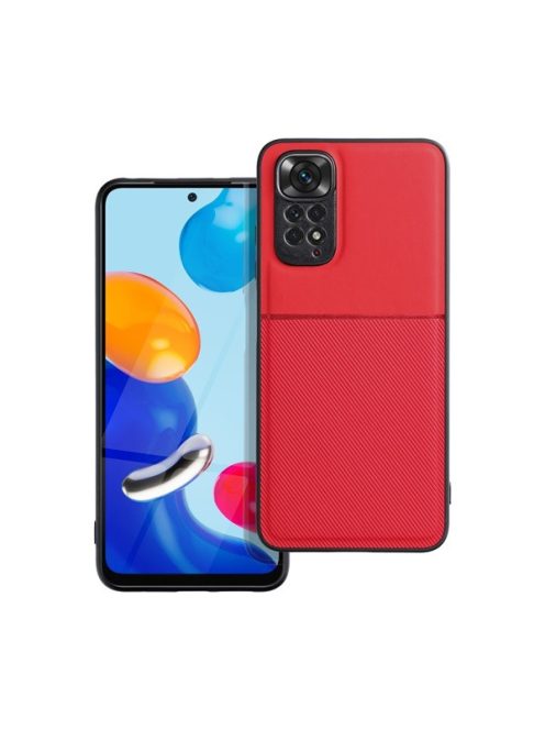 Forcell Noble hátlap tok, Xiaomi Redmi Note 11/11S, piros