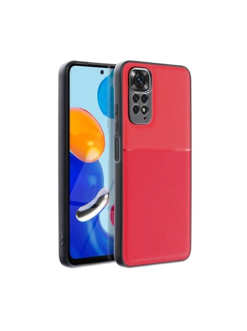 Forcell Noble hátlap tok, Xiaomi Redmi Note 11/11S, piros