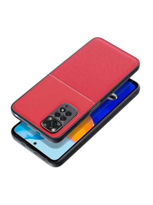 Forcell Noble hátlap tok, Xiaomi Redmi Note 11/11S, piros