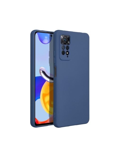 Forcell Szilikon Lite hátlap tok Xiaomi Redmi Note 11 Pro/11 Pro 5G, kék
