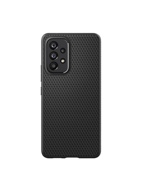 Spigen Liquid Air Samsung Galaxy A53 tok, Matte Black, fekete