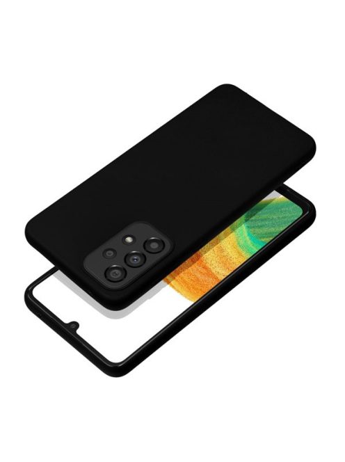 Forcell Soft szilikon hátlap tok Samsung Galaxy A33 5G, fekete