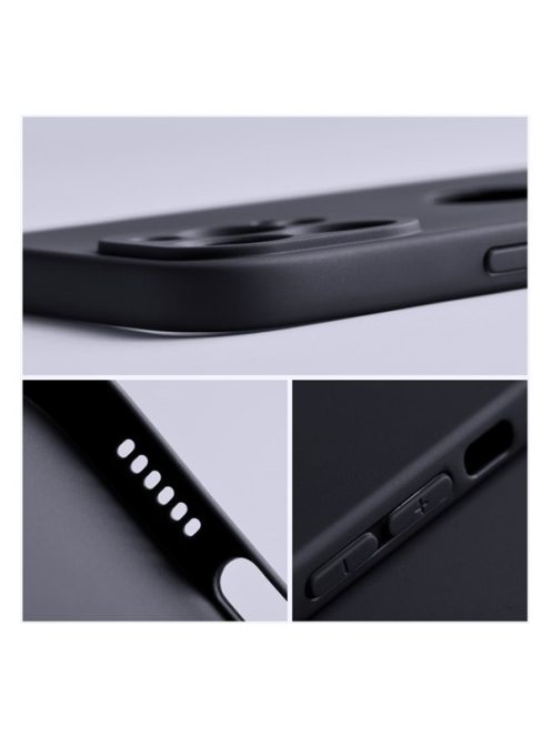 Forcell Soft szilikon hátlap tok Samsung Galaxy A33 5G, fekete