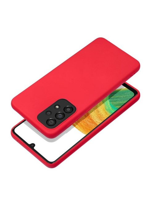 Forcell Soft szilikon hátlap tok Samsung Galaxy A33 5G, piros