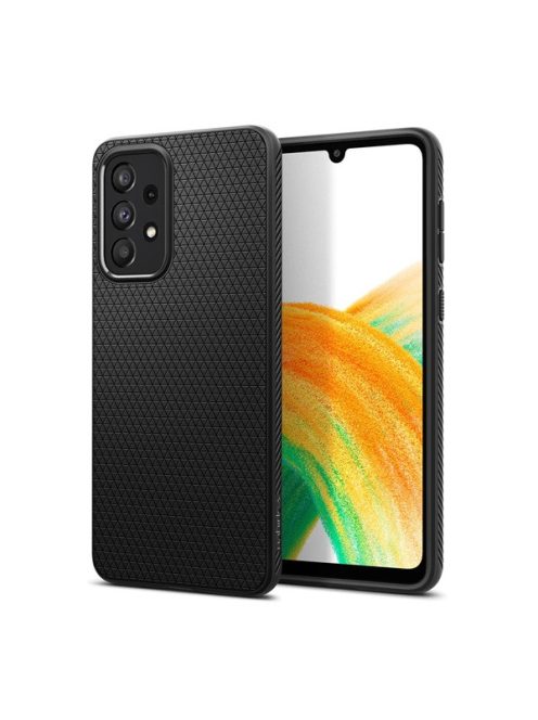 Spigen Liquid Air Samsung Galaxy A33 5G Matte Black tok, fekete