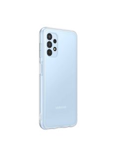   Samsung Galaxy A13 Soft Clear gyári szilikon tok, átlátszó, EF-QA135TT