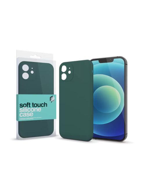 Xprotector Soft Touch Slim szilikon tok Xiaomi 12 Pro, sötétzöld