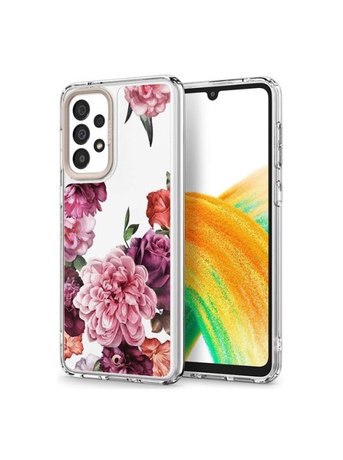 Cyrill by Spigen Samsung Galaxy A33 5G Cecile tok, Rose Floral