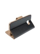 Fancy Xiaomi Redmi 10C flip tok, fekete-arany