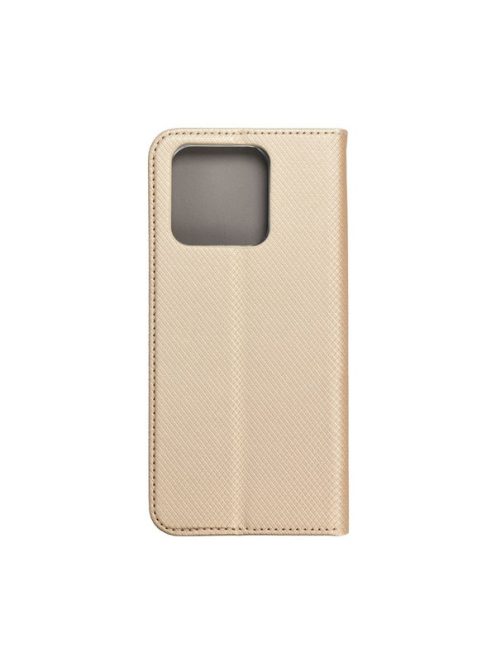 Magnet Xiaomi Redmi 10C mágneses flip tok, arany