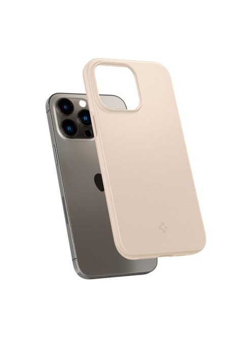 Spigen Thin Fit Apple iPhone 14 Pro Max tok, Sand Beige, bézs