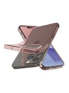 Spigen Crystal Flex Apple iPhone 14 Pro Max tok, Rose Crystal, rózsaszín-átlátszó