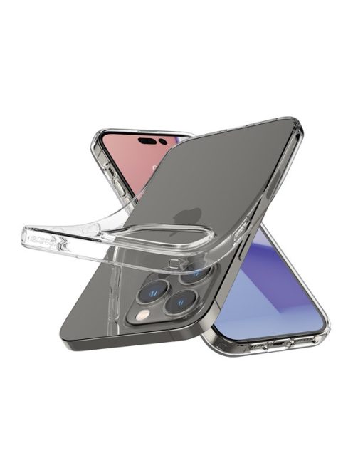 Spigen Liquid Crystal Apple iPhone 14 Pro tok, Crystal Clear, átlátszó