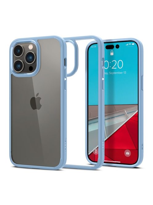 Spigen Crystal Hybrid Apple iPhone 14 Pro tok, Sierra Blue, kék