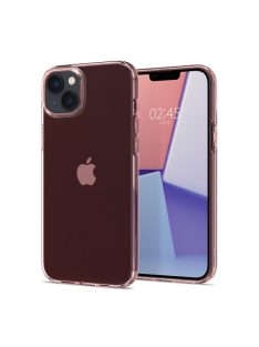   Spigen Crystal Flex Apple iPhone 14 tok, Rose Crystal, rózsaszín-átlátszó