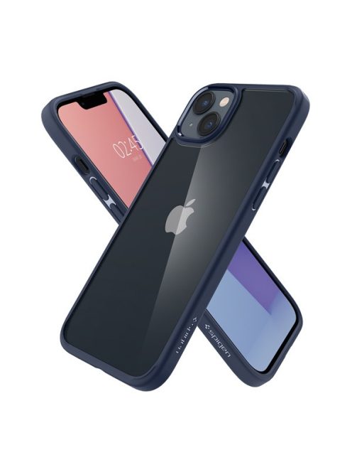 Spigen Crystal Hybrid Apple iPhone 14 Plus tok, Navy Blue, kék