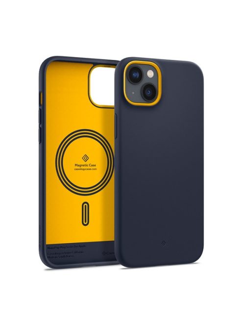 Caseology Nano Pop Apple iPhone 14 Plus Blueberry Navy MagSafe tok, kék