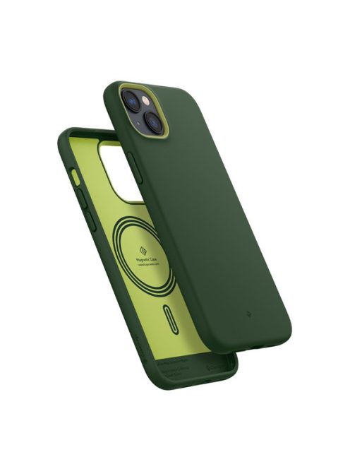 Caseology Nano Pop Apple iPhone 14 Plus Avo Green MagSafe tok, zöld