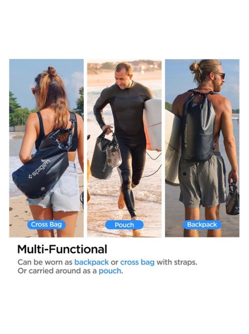 Spigen Aqua Shield univerzális vízálló táska, fekete A630