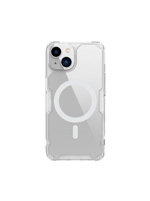 Nillkin Nature Pro Magnetic Apple iPhone 14 Plus szilikon tok, átlátszó