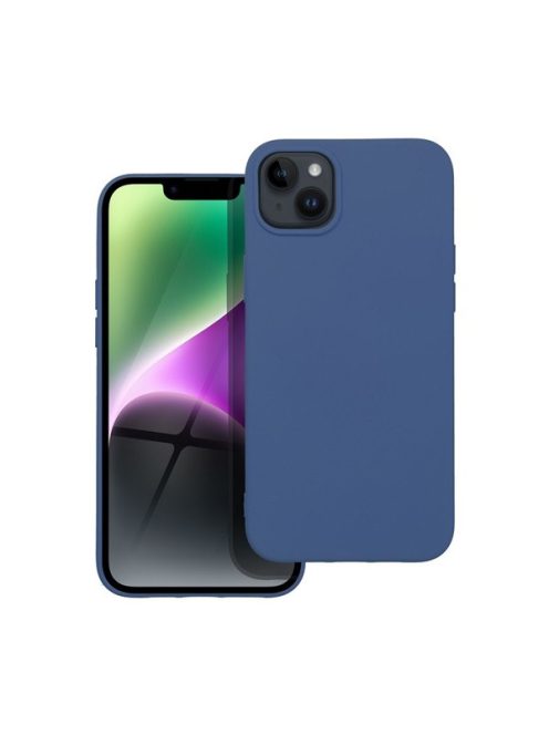 Forcell Szilikon LITE hátlap tok Apple iPhone 14 Plus, kék