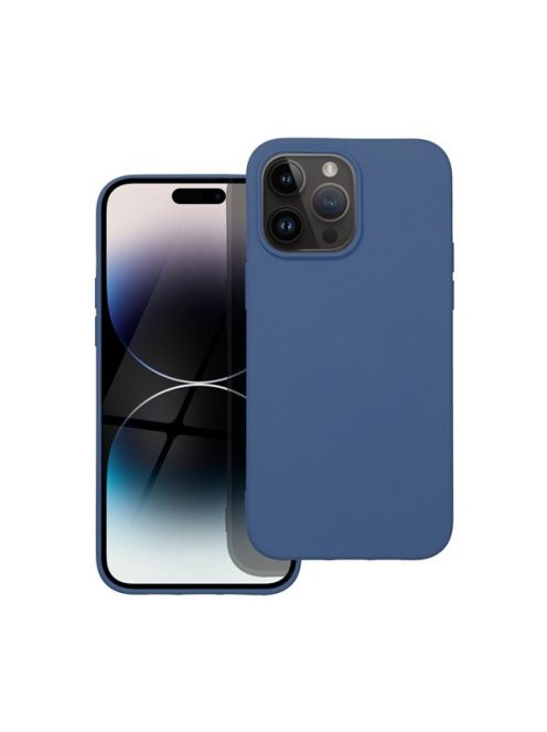 Forcell Szilikon LITE hátlap tok Apple iPhone 14 Pro Max, kék