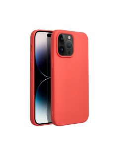   Forcell Szilikon LITE hátlap tok Apple iPhone 14 Pro Max, rózsaszín