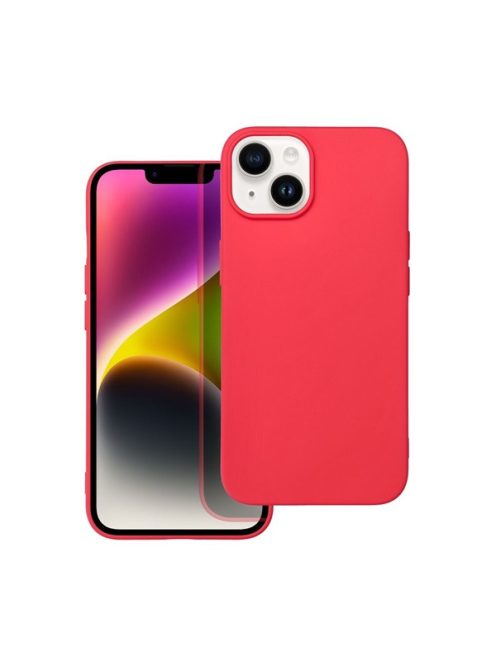 Forcell Soft szilikon hátlap tok Apple iPhone 14, piros