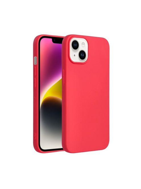 Forcell Soft szilikon hátlap tok Apple iPhone 14, piros