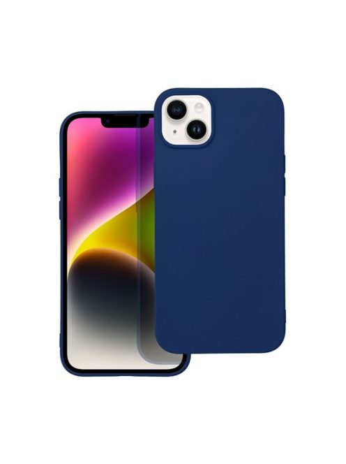 Forcell Soft szilikon hátlap tok Apple iPhone 14 Plus, kék