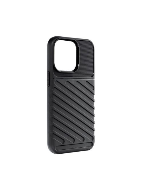 Forcell Thunder hátlap tok Apple iPhone 13 Pro, fekete