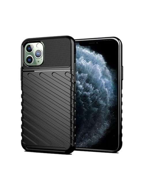 Forcell Thunder hátlap tok Apple iPhone 13 Pro Max, fekete