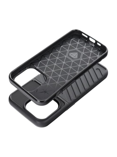 Forcell Thunder hátlap tok Apple iPhone 14 Pro, fekete