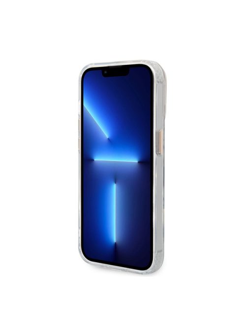Guess Transparent MagSafe Apple iPhone 14 Pro Max hátlap tok, arany