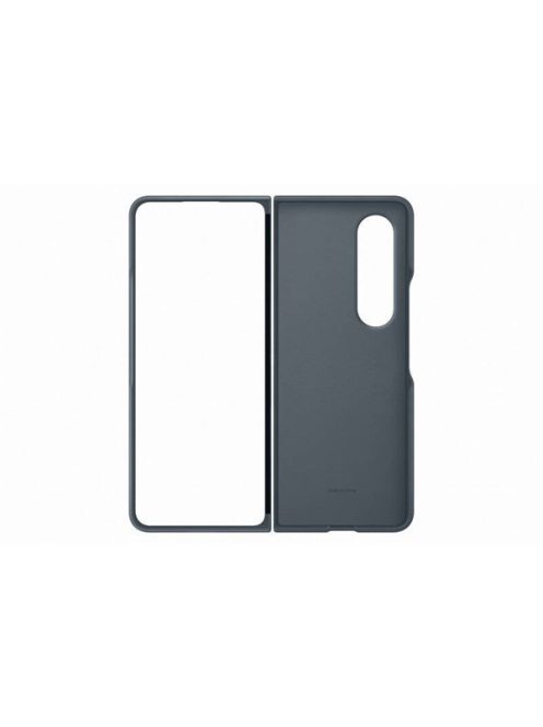 Samsung Galaxy Z Fold4 Leather Cover gyári bőr tok, zöld, EF-VF936LJ