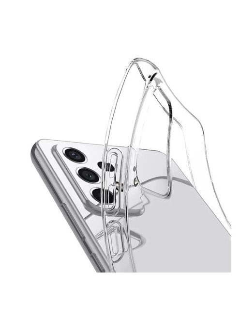 Samsung Galaxy A23 5G Ultra Slim 0,3mm szilikon tok, átlátszó