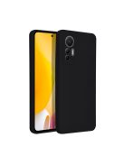 Forcell Soft szilikon hátlap tok Xiaomi 12 Lite, fekete