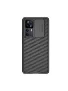 Nillkin CamShield Pro Xiaomi 12T Pro műanyag hátlap tok, fekete