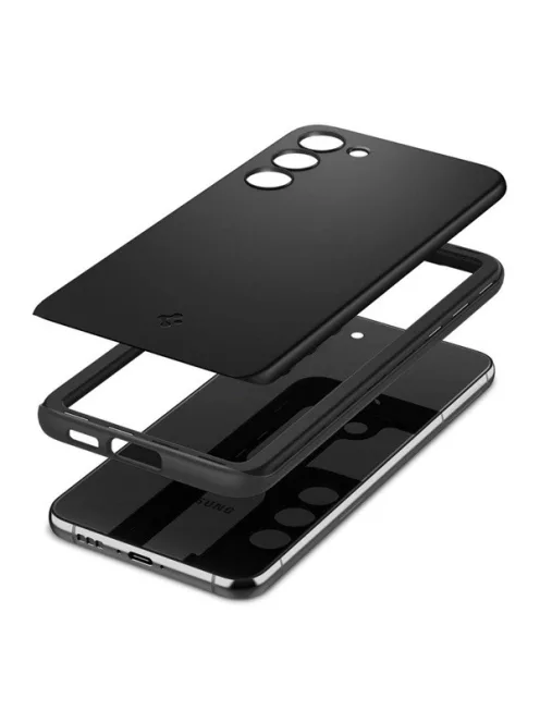 Spigen Thin Fit Samsung Galaxy S23 tok, fekete