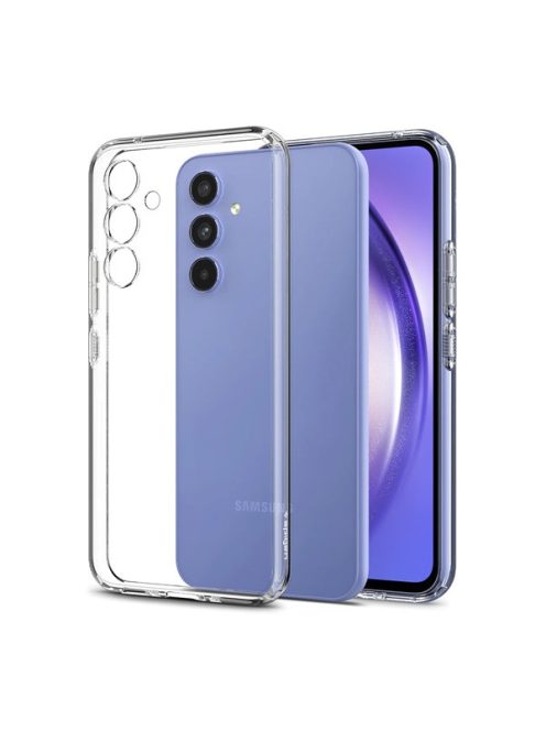 Spigen Liquid Crystal Samsung Galaxy A54 5G tok, Crystal Clear, átlátszó