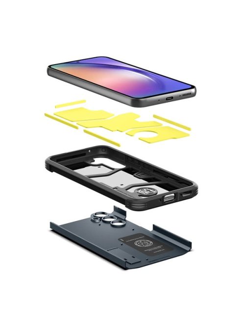 Spigen Tough Armor Samsung Galaxy A54 5G tok, Metal Slate, sötétkék, kék