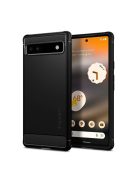 Spigen Rugged Armor Google Pixel 6a tok, Matte Black, fekete